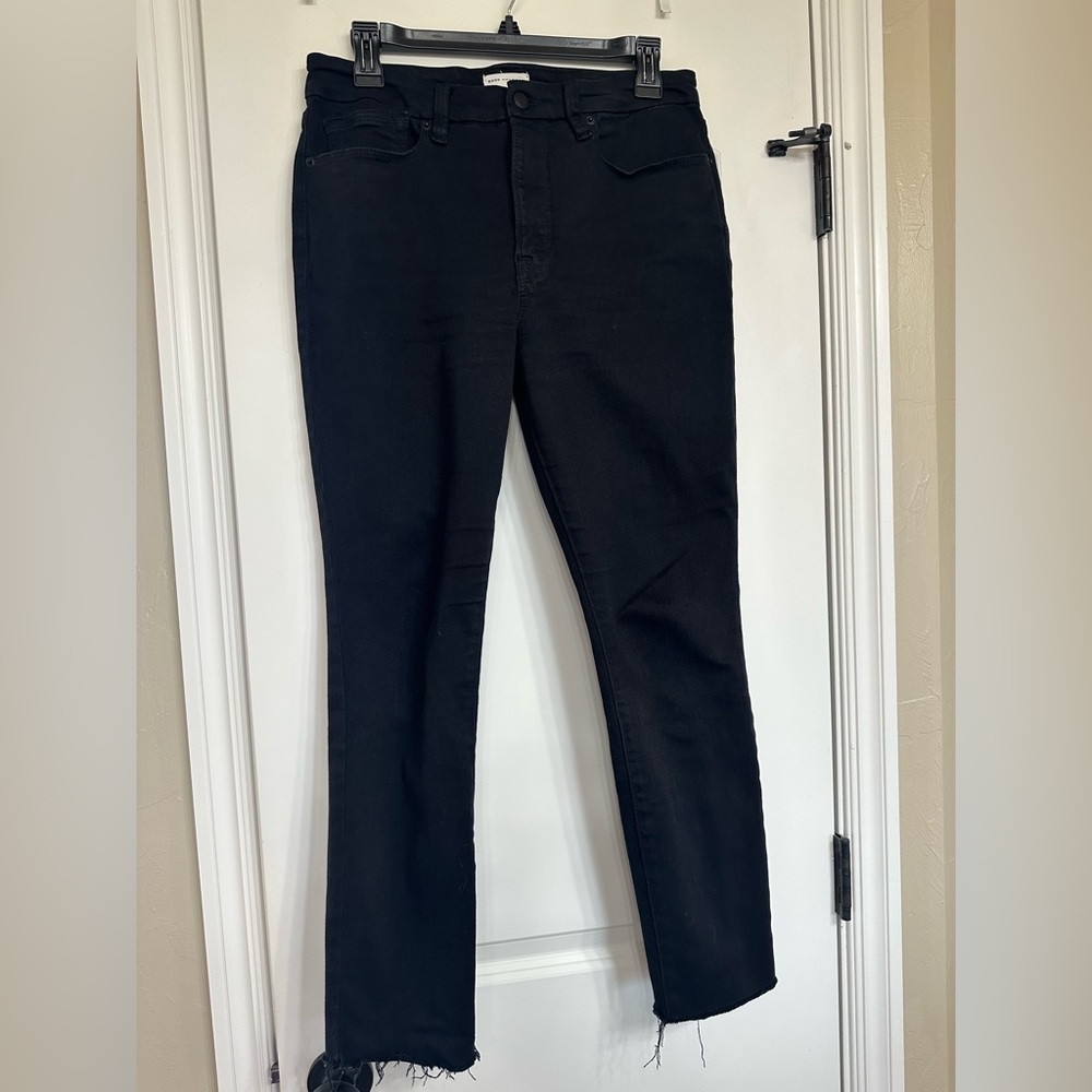 Good Legs Skinny Jeans / Black / Size 12